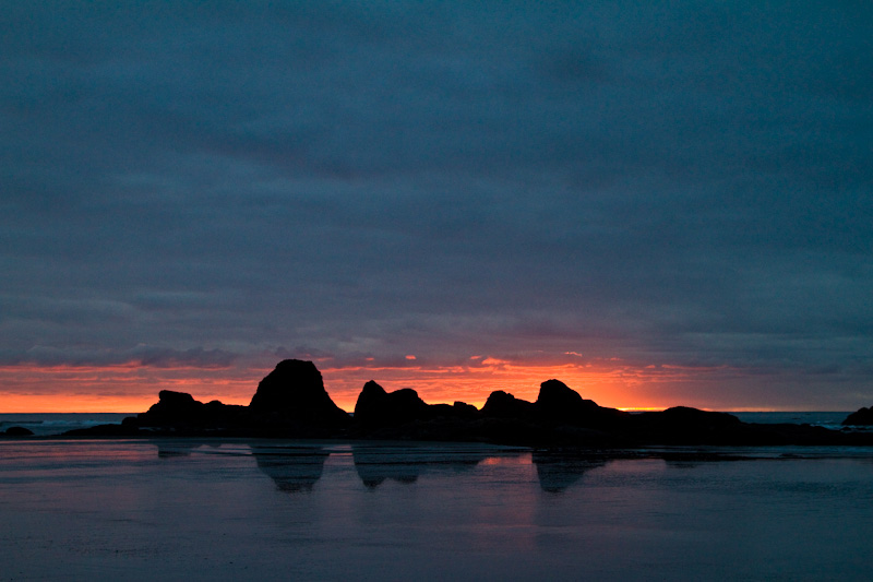 Ruby Beach At Sunset